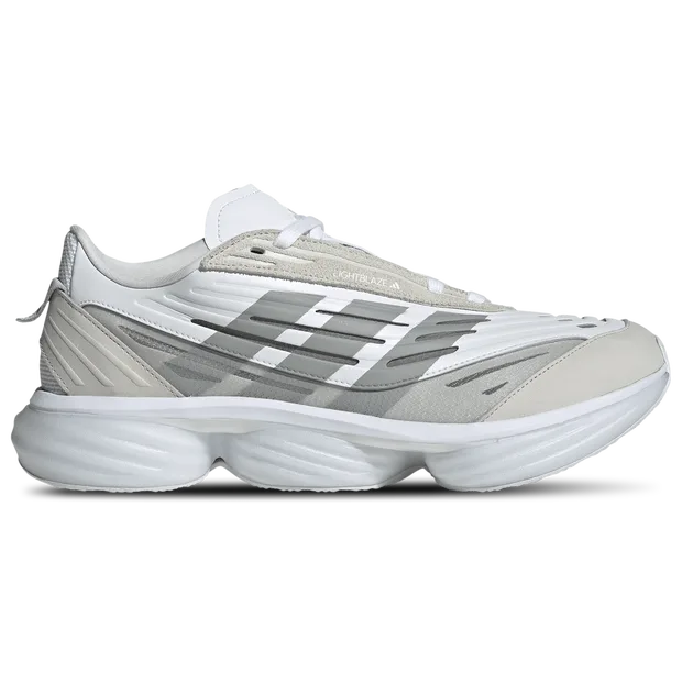 Lightblaze Herren Sneaker - Weiß - Größe 46 2/3 - Leder White 46 2/3 - Adidas - FashionsVida