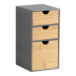 Organizer "schmal" grau natur