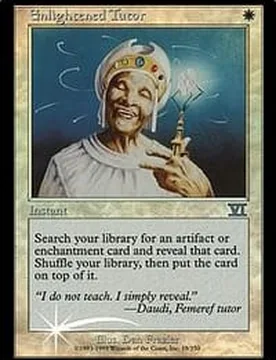 Enlightened Tutor (Arena foil) Promotional Cards - Magic: The Gathering - FashionsVida
