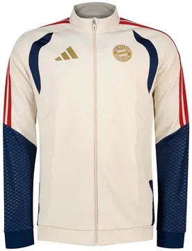 Sweat-shirt à Zip Entraînement Fc Bayern Munich 26/27 Alumina / Night Indigo 3XL - Adidas - FashionsVida
