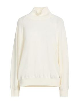 Rollkragenpullover Damen Cremeweiß 34,36,38 Damen