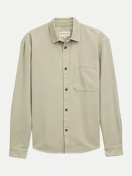Twill Hemd Beige XXL