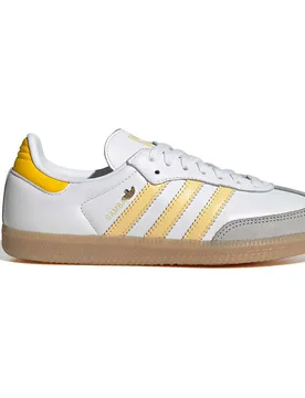 Baskets Samba Og Ftwr White / Orange Tint / Eqt Yellow EU 36 2/3 - Adidas Originals - FashionsVida