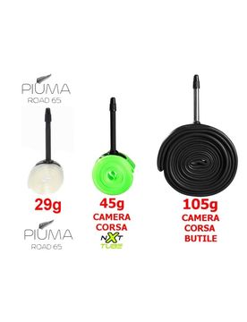 Camera d'aria antiforatura NXT ROAD PIUMA 700X23-32 29 gr