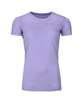 T-shirt fonctionnel Mountain 150 Cool violet XS - Ortovox - FashionsVida