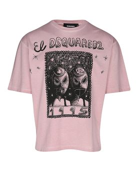 Dsquared2 Camiseta rosa XL