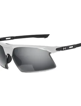 Occhiali Da Sole Aerobeam Titanium Metal White Matt
