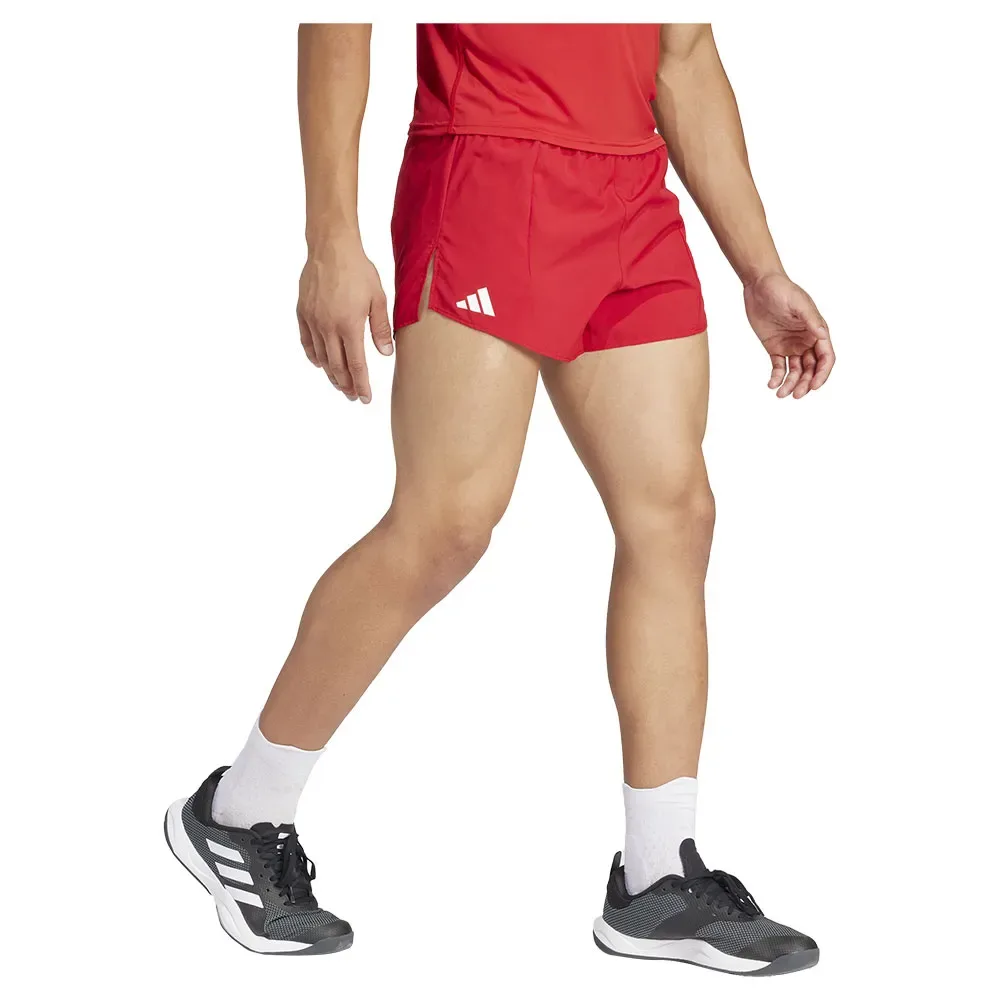 Pantaloni Corti Adizero Essentials Team Power Red 2 M - Adidas - FashionsVida
