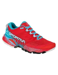 Chaussures de trail - Akasha II Woman Hibiscus/Malibu Blue - Taille 37,5 - Rouge
