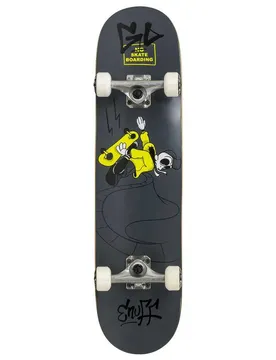 Skateboard Skully Mini 7.25´´ Black 29.5 Pouces unisex