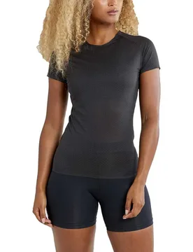 Maglietta A Maniche Corte Pro Dry Nanoweight Black S - Craft - FashionsVida