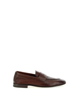 Mocassino in pelle TABACCO 44