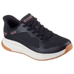 Sneaker Slip-ins® Bobs® Squad Staple Look Black Mesh EU 37
