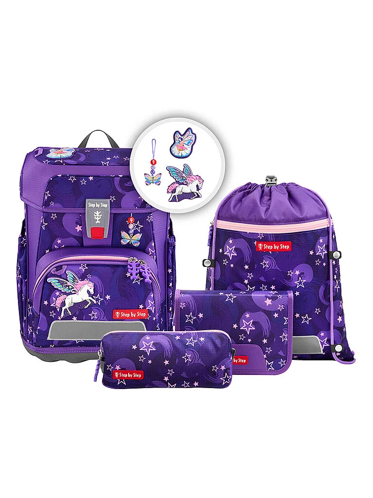 Schultaschen Set 5tlg CLOUD Pegasus Liv baby - Step by Step - FashionsVida
