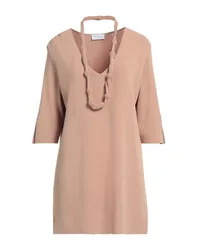 ELENA MIRÒ Pullover Damen Kamel 40 Damen
