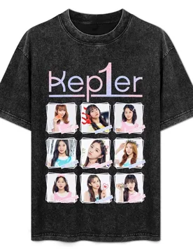 Kep1er T-Shirt All Match Print Short Sleeve Top - Aliexpress - FashionsVida