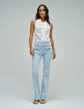 Vaqueros campana efecto push-in bootcut de mujer - Salsa Jeans - FashionsVida