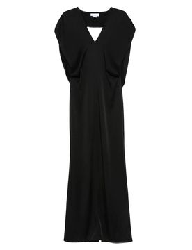Plunge V-Neck Midi Dress