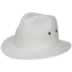 Organic Cotton Traveller Hat by - white - Size: L (58-59 cm)