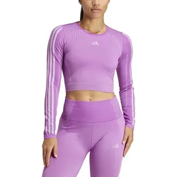 T-shirt à Manches Longues Knit Purple Burst / Silver Dawn L