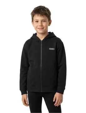 Felpa Con Zip Capsule Rain Flint Black 16 Anni