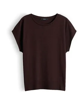 Blusenshirt KAJA braun 42 damen - someday - FashionsVida