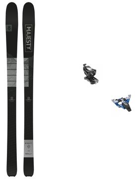 Skier für Wanderungen Pack Superscout Carbon 2025 schwarz