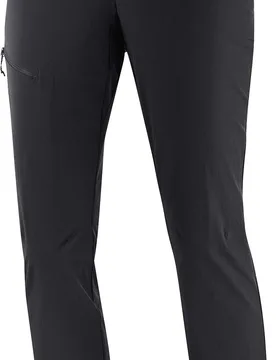 Pantalon de randonnée - Wayfarer Pants W Deep Black en Softshell - Taille 38 FR - Noir - Salomon - FashionsVida