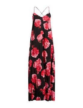 Maxi-Kleid Damen Schwarz M Damen