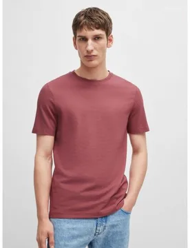 Mens Open Red Tiburt 240 T-Shirt - Male - Red - Medium - BOSS - FashionsVida