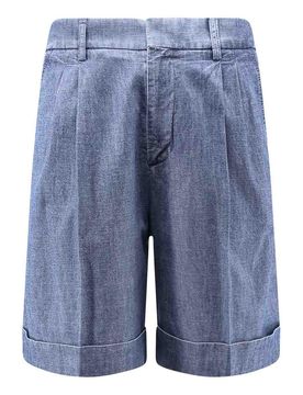 Valentino Garavani Bermuda In Denim