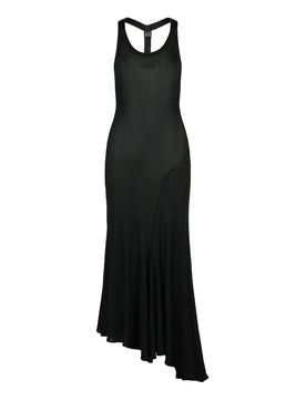 Off-White Abito viscoso nero