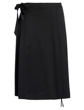 Midi-Rock Damen Schwarz 38,40 Damen
