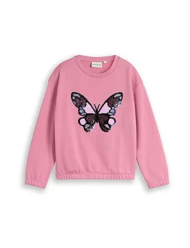 Maglione da ragazza rosa 116-122 - Tom tailor - FashionsVida