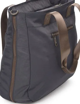 Shopper balloon color grisazul de mujer - Kcb - FashionsVida