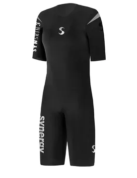 Trisuit A Maniche Corte Synskin 3 Black M - Synergy - FashionsVida
