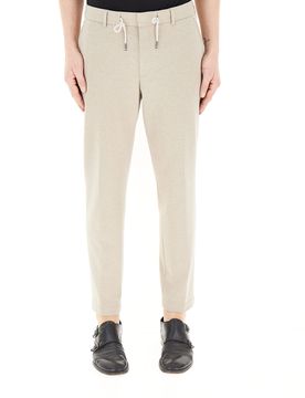 Pantalone con coulisse BOSS BEIGE 50
