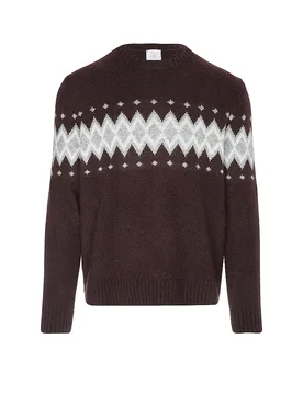 Eleventy Pullover rosso scuro L - Eleventy - FashionsVida