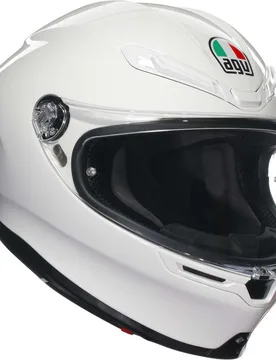Casco Moto Integrale K6 S Bianco taglia S - AGV - FashionsVida