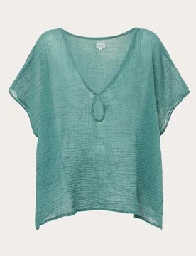 Blusa de algodón - Ateliers Français de Confection - FashionsVida