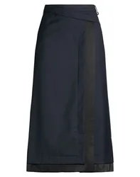 Midi-Rock Damen Marineblau 36 Damen