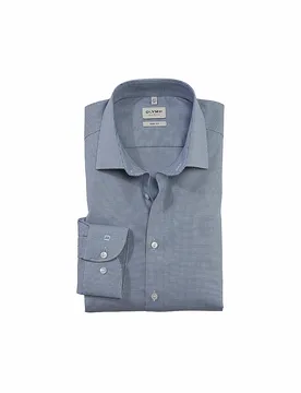 Chemise Body Fit bleu clair 44 - Olymp Level Five - FashionsVida