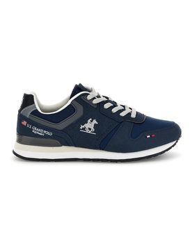 Sneakers blu stringate sportive U.s. grand polo GPM12165M3841 41