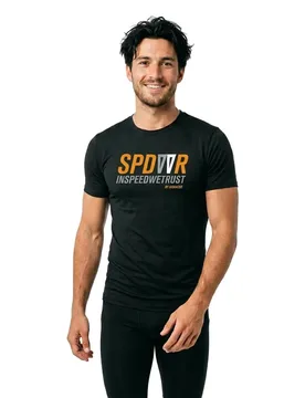 T-shirt à Manches Courtes Spdwr In Speed We Trust - Bioracer - FashionsVida