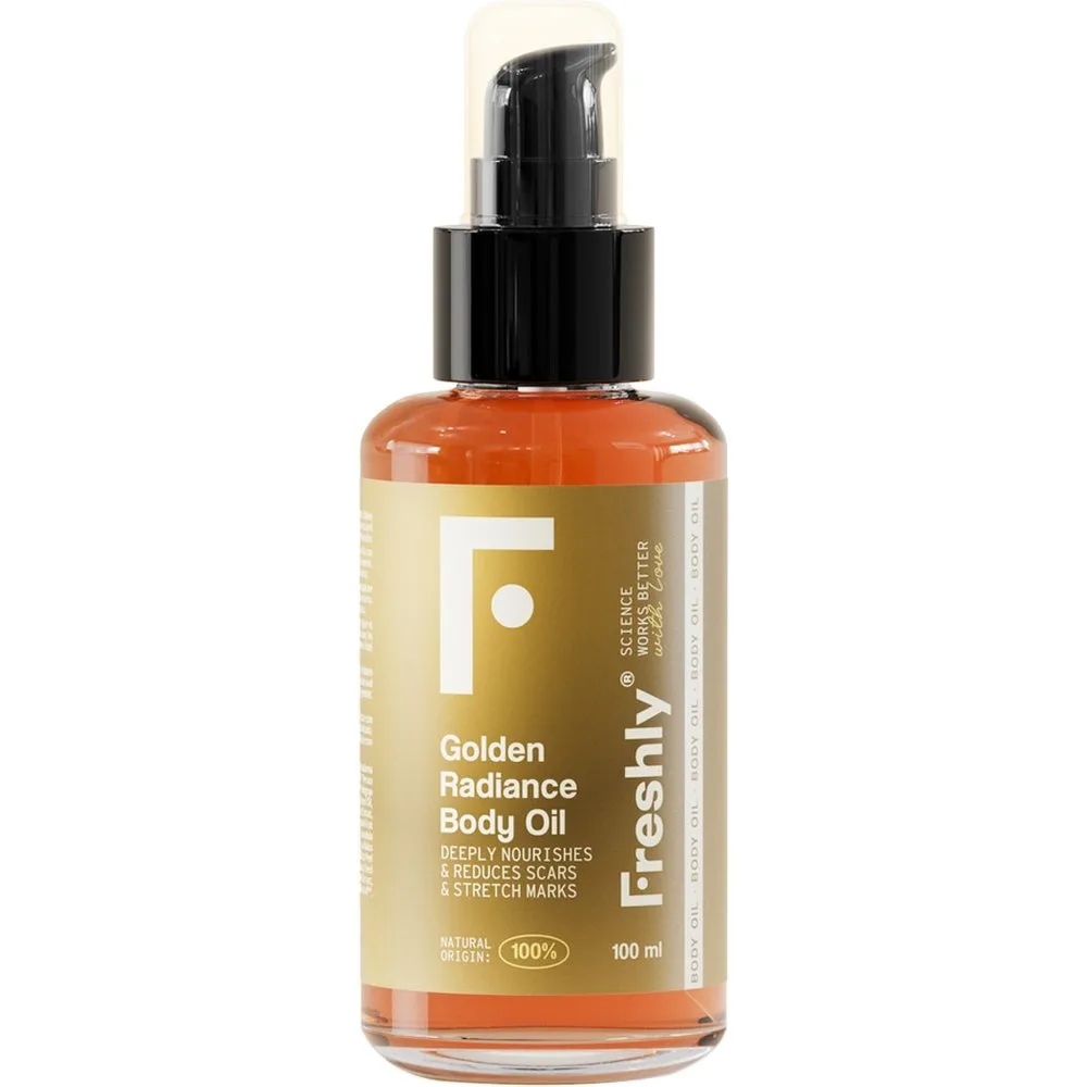 Aceite corporal Golden Radiance Body Oil 100 ml - Freshly Cosmetics - FashionsVida