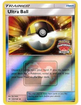 Pokemon Sun and Moon (Base Set) 135/149 Ultra Ball (League Promo - Oceania) - Pokémon - FashionsVida