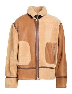 Shearling- & Kunstfell Herren Kamel L Herren