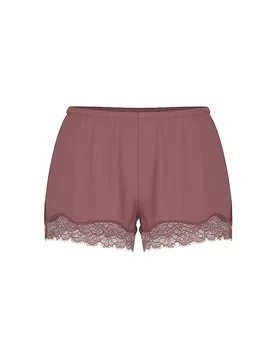 Pantalones cortos de pijama PURE SHINE java marrón claro M - Mey - FashionsVida