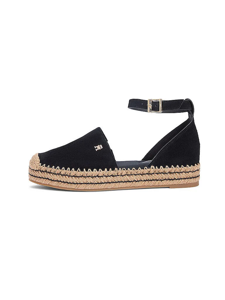 Espadrilles TH PLATFORM nero 39 - Tommy hilfiger - FashionsVida