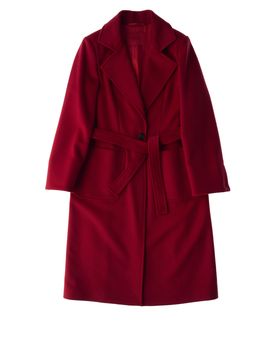 MAX&CO Cappotto in lana ROSSO 16Y